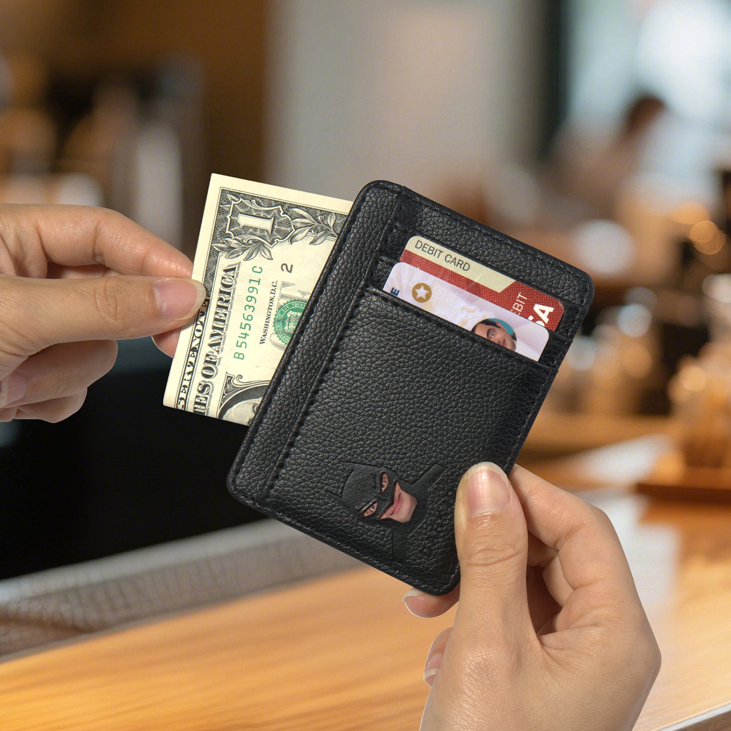 Dark ID Batman Leather Wallet